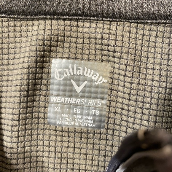 Callaway Weather Series Men's Gray Full-Zip Jacket XL (LW) - Picture 8 of 12